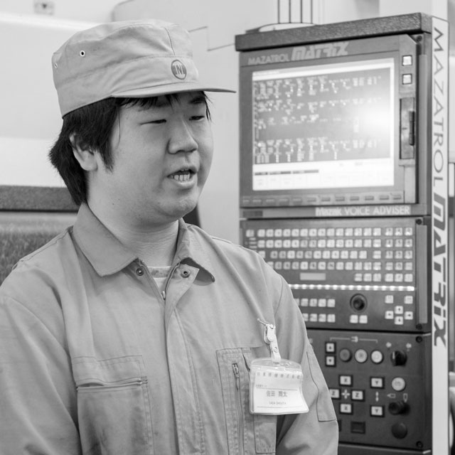 加工部門 佐田翔太